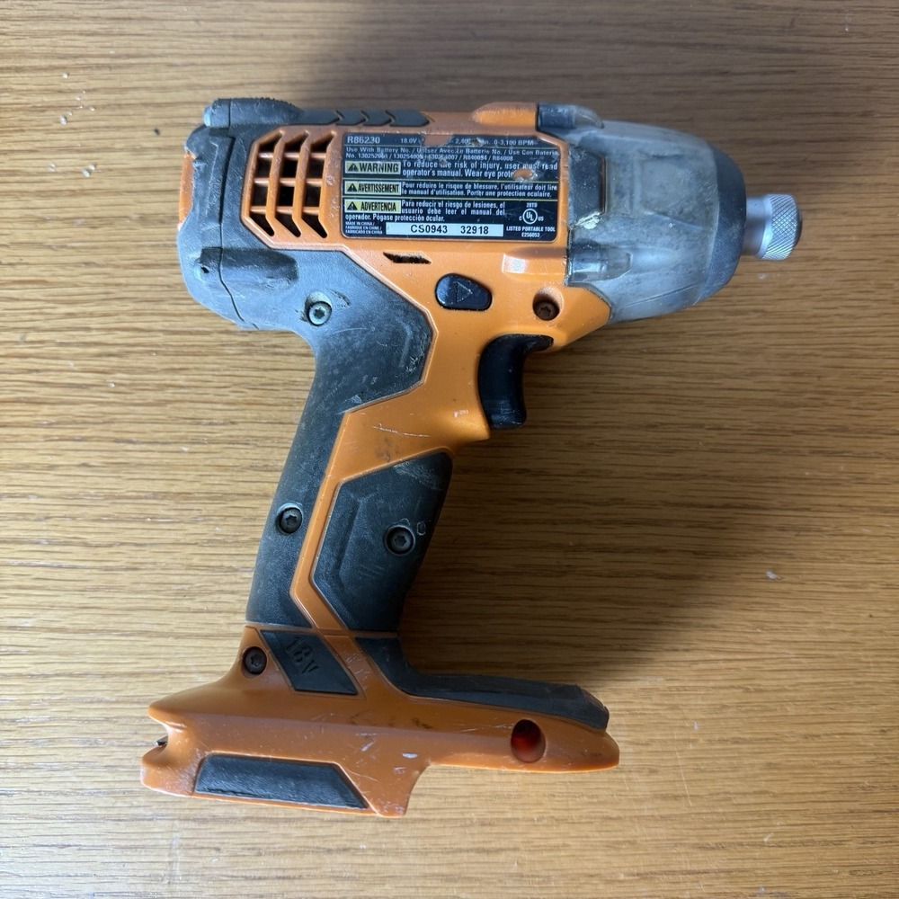 RIDGID 18V Cordless Impact Driver X3 Gen 3 Model R86230 Tool Only - Picture 2 of 5